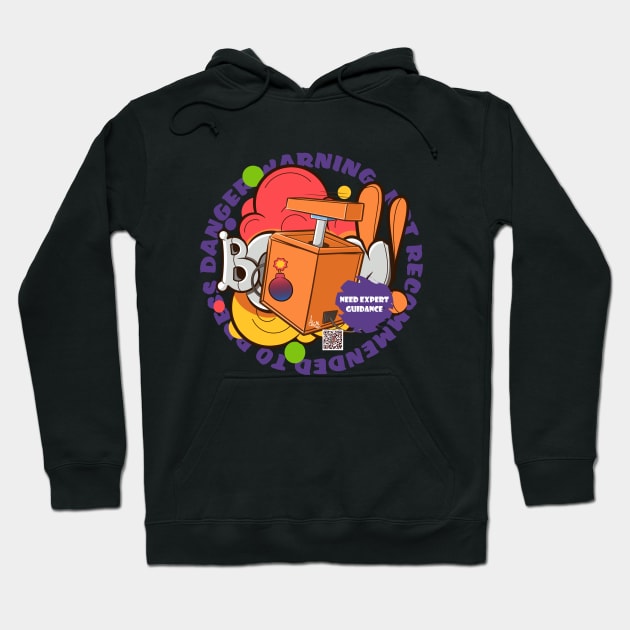 Dangerous Industry Box Hoodie by Alsiqcreativeart